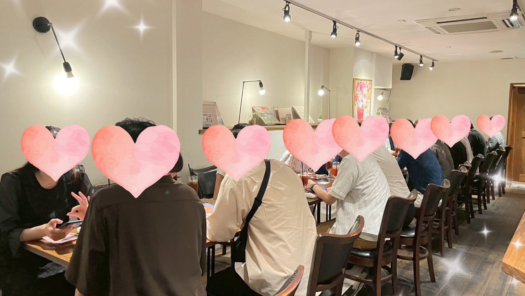 前回のパーティーの様子ｉｎルースター広島で婚活なら結婚相談所チアーズ広島